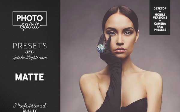 [胶片lr预设] 胶片磨砂质感人像Lightroom预设+手机版LR滤镜Matte LR Presets Mobile ！