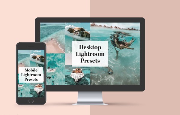 [旅行lr预设] 巴哈马清晰通透旅拍Lightroom预设+手机版Mobile Lightroom预设！