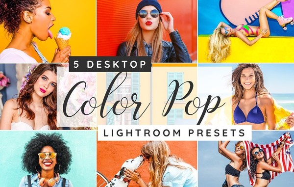[人像Lightroom预设] 通透去灰POP流行色调人像Lightroom预设 Color pop LR presets！