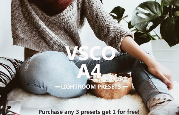 [VSCO LR预设] VSCOCam A4色调ins博主Lightroom预设 VSCO Cam A4 Inspired LR