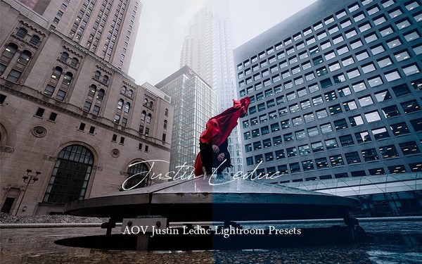 [风景lr预设] 城市街头夜景黑金胶片工业风LR预设！