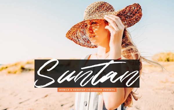 [人像lr预设] 夏日旅拍人像写真Lightroom预设+手机lr预设Suntan Lightroom Presets!