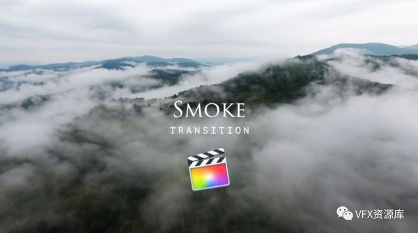 FCPX转场插件:64个烟雾遮罩动画视频转场 支持4K