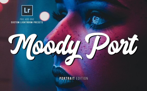 [人像LR预设] 穆迪电影人像Lightroom预设 Moody Portrait Lightroom Presets