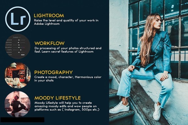 [人像LR预设] 穆迪博客生活记录Lightroom预设 Moody Lifestyle Lightroom Presets