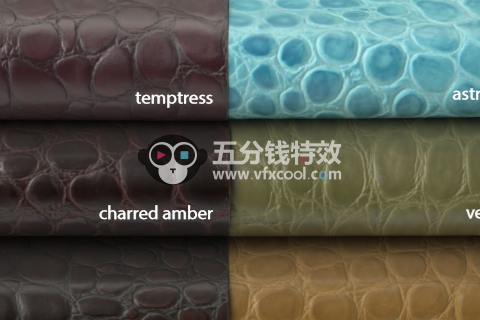 26组4k多通道皮革风格纹理贴图完整合辑高清21G