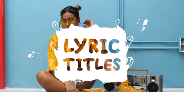 AE手绘标题风格模板卡通过渡效果Videohive抒情标题-