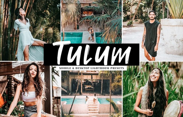 [旅拍LR预设] Tulum旅拍人像胶片LR预设 Tulum Mobile & Desktop Lightroom Presets