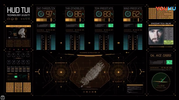 AE模板-科技感HUD屏幕信息动画UI元素包 HUD Screens