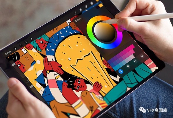 procreate插画全套课程+2700+常用笔刷!
