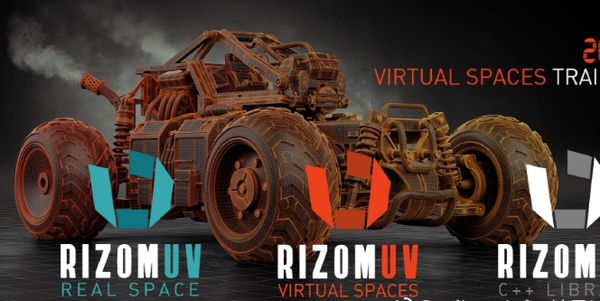 三维模型展UV软件Rizom-Lab RizomUV  2018.0.130 Win x64破解版包含3dmax桥接插件