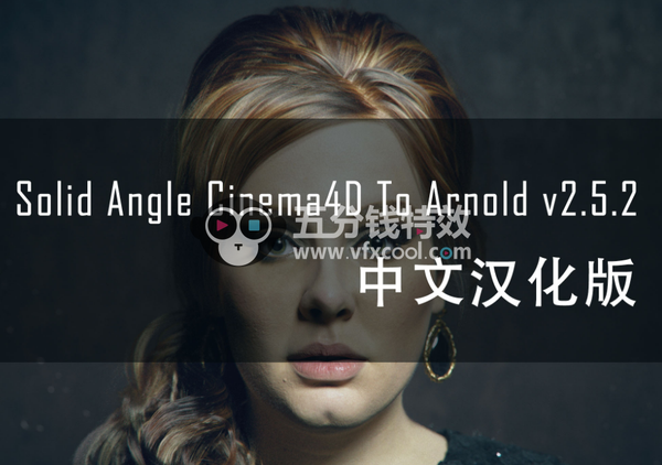 C4D阿诺德渲染器Arnold 2.5.2汉化PJ版 R19 R20 WIN