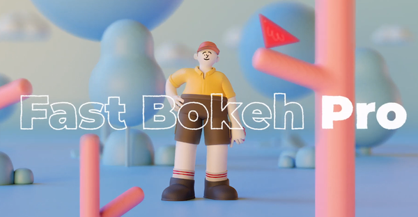 AE插件-快速实现景深模糊效果 景深插件Fast Bokeh Pro