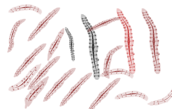 PS笔刷-20组恐怖刀疤笔刷预设