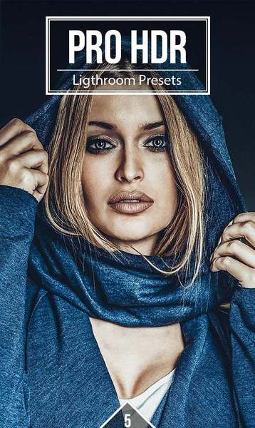 [特效LR预设] 5个专业HDR质感人像LR预设 PRO HDR - 5 Premium Lightroom Presets