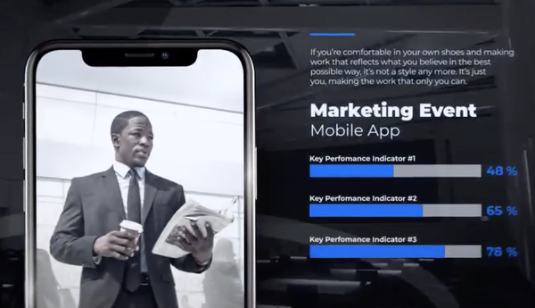 [开场片头] 活动会议人员介绍片头AE模板- Marketing Event