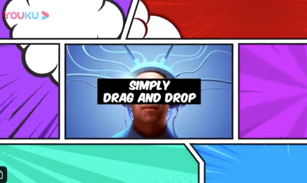 [AE转场] 卡通漫画分镜头视频转场AE模板- Comic Panel Transitions