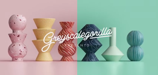 C4D预设-276种广告栏目包装GSG灰猩猩Octane 阿诺德 Redshift渲染器材质纹理贴图预设包Greyscalegorilla GSG Modern Surface Material Collection