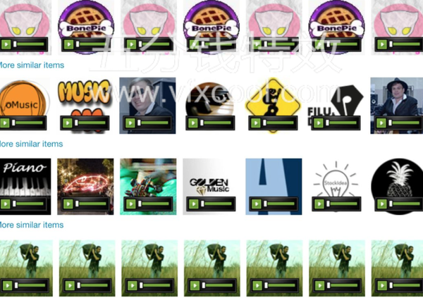 音效更新-100首高质量背景音乐视频片头配音资源素材AJ音乐1911