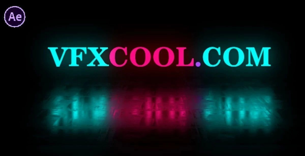 AE制作赛博朋克风格地面反射，快的一弊！