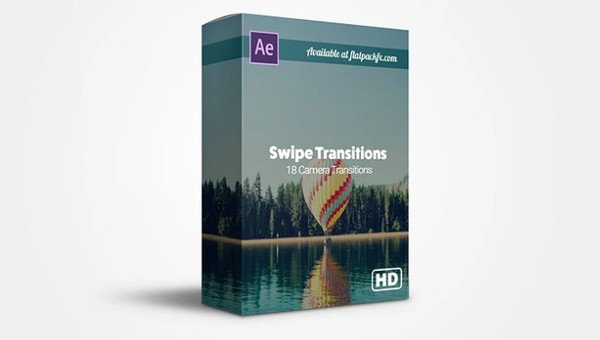 转场插件-AE动态无缝冲击缩放平移转场模板