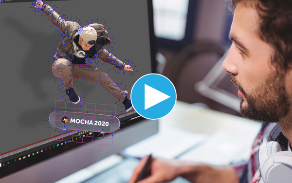 Nuke/Vegas/OFX专业三维摄像机反求跟踪插件Mocha Pro 2020 v7.0.3 Win破解版