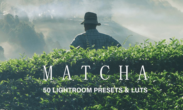 风景调色-抹茶绿色调LR预设+APP预设+LUT预设 Matcha Lightroom Presets and LUTs