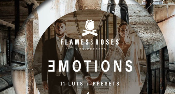 电影胶片视频调色LUT预设 Flames and Roses – Emotions LUTs
