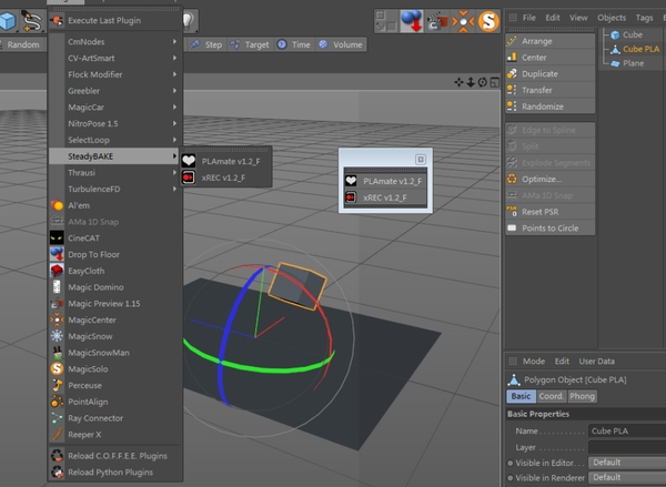 C4D插件 SteadyBAKE转换关键帧插件WINMAC