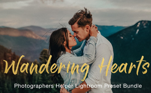 婚礼人像电影胶片Lightroom预设合集 Wandering Hearts LR Preset Bundle