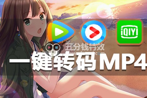 腾讯视频爱奇艺视频优酷视频一键转码MP4 qlv qsv转mp4工具