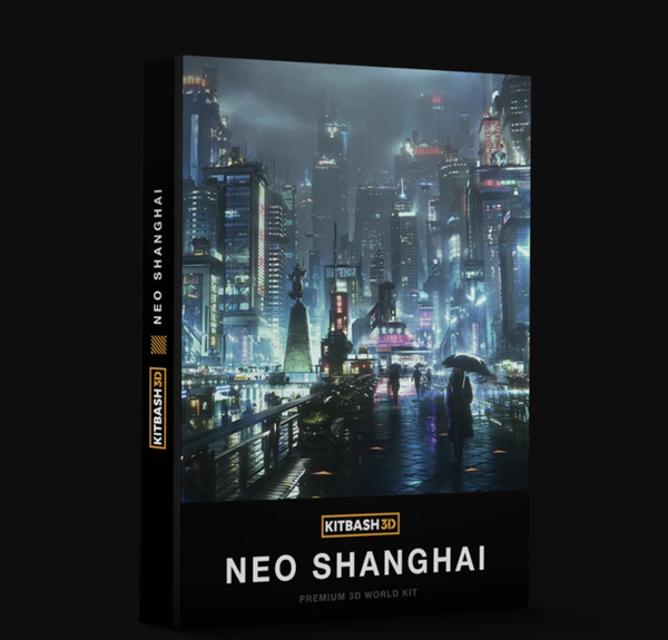 3D模型-上海模型3D模型包  支持OC 3dmax c4d等软件