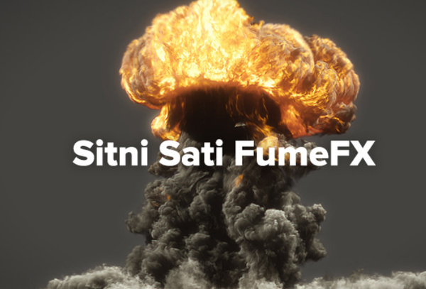 Sitni Sati FumeFX 5.0 for Cinema 4D 强大的烟雾流体动力学模拟插件 中文汉化版 Win破解版