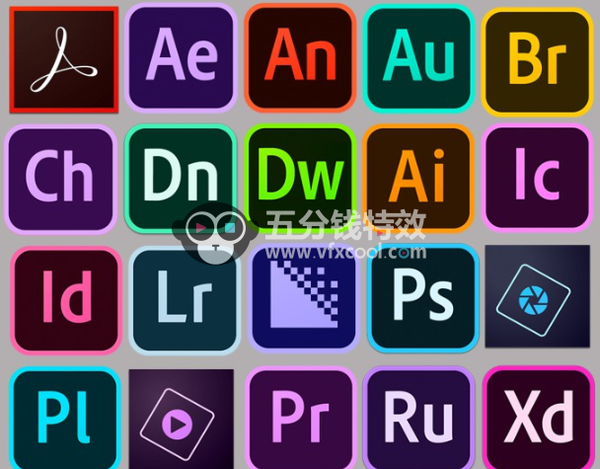 Adobe 2020 全家桶 for macOS(一键安装无需破解)