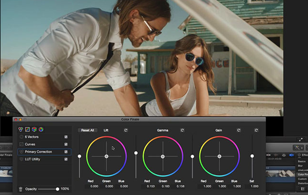 FCPX插件：中文汉化视频调色插件 Color Finale 2.1 + LUT预设包