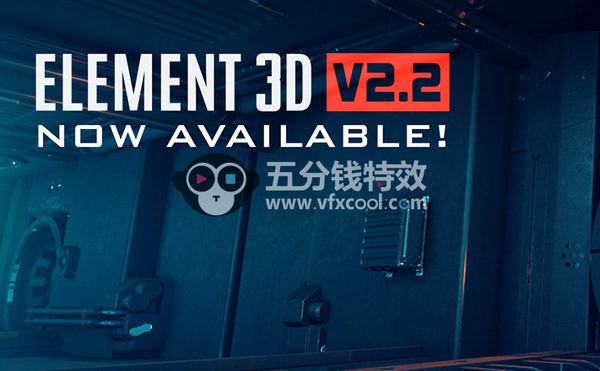 E3D三维模型AE插件 Element 3D v2.2.2.2169 Mac破解版
