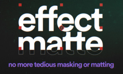 AE插件-蒙板遮罩底栏文字特效 Effect Matte v1.3 WIN Mac破解版