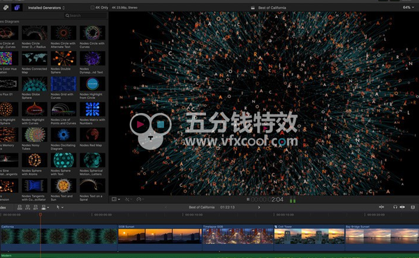 Final Cut Pro X for mac(专业视频剪辑)V10.4.9永久激活版