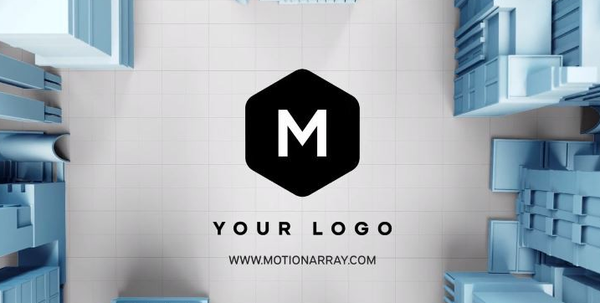 达芬奇模板 DaVinci Resolve达芬奇Logo徽标动画模板-Logo Architect