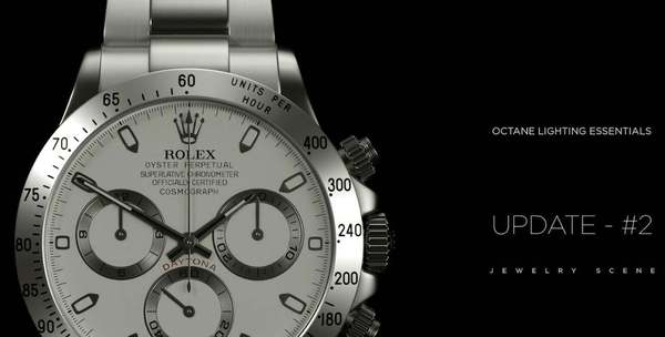 Octane灯光预设20个产品灯光预设oc灯光预设