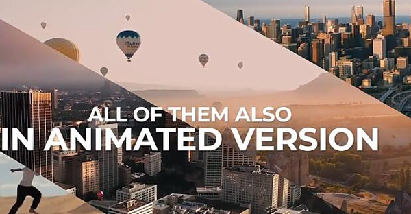 PR预设-80个动态画面多画面分屏布局效果 Split Screen Pack