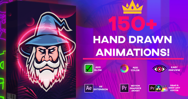 AEpr超酷的手绘动画脚本支持WINMac系统