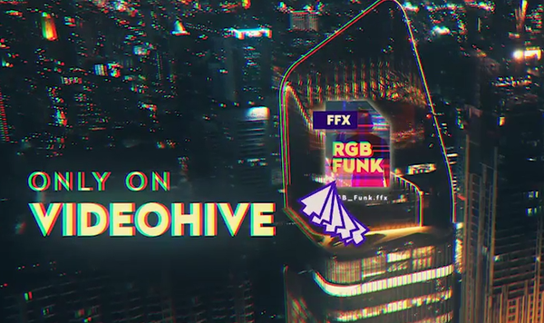 AE色彩分离预设 RGB图像分离色彩抖动效果支持WIN MAC版本+使用教程