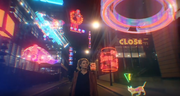 4K赛博朋克素材共251个未来科技赛博朋克发光图形元素特效合成动画+Alpha通道