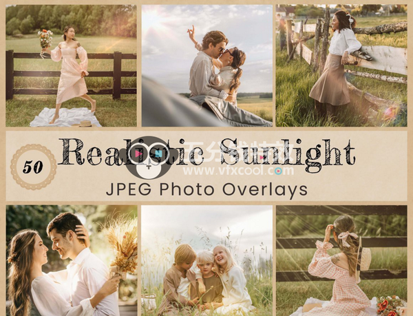 50张逼真阳光自然光射线光芒丁达尔光线摄影后期叠加合成素材