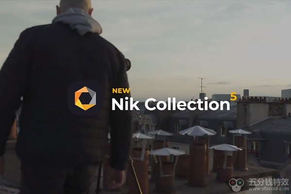 中文版PS插件-胶片调色降噪锐化HDR图像处理特效滤镜Nik Collection V5.0.0 Win/Mac