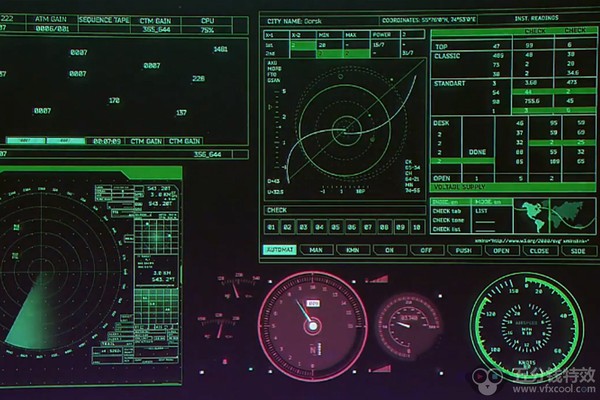 AE模板-54种HUD未来科技感元素UI动画 HUD Pack 2