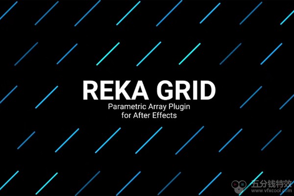 AE插件-图形矩阵网格排列自定义动画生成器 Reka Grid v1.1 Win + 使用教程