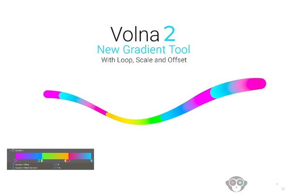 中文汉化AE插件-动态线条路径描边绘制生长动画 Volna V2.1.0 Win