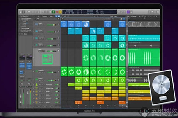 Mac苹果音乐制作编辑软件 Logic Pro X v10.7.4 英/中文版